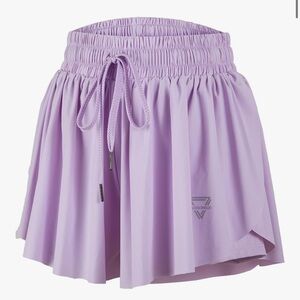 Amazon Lavender Women's Athletic Shorts